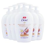 Kit Sabonete Líquido Dove Karité e Baunilha 250ml 6 Unidades